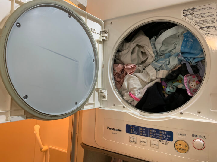 衣類乾燥機　洗濯機